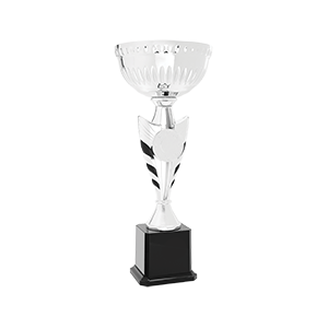 15 1/4" Silver Winged Easy Cup Kit trophy Trophy Cups- Completed Cup