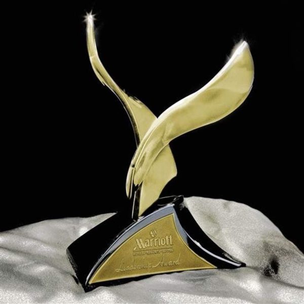 Intrepid Award - Gold/Black 11¾"