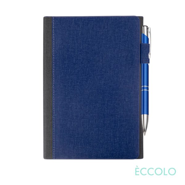 WGG! Eccolo® Nashville Journal/Clicker Pen - (M) Blue - Image 2