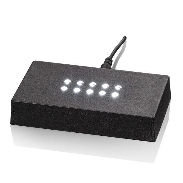 LED Base - Black 4¼"x2-3/8"