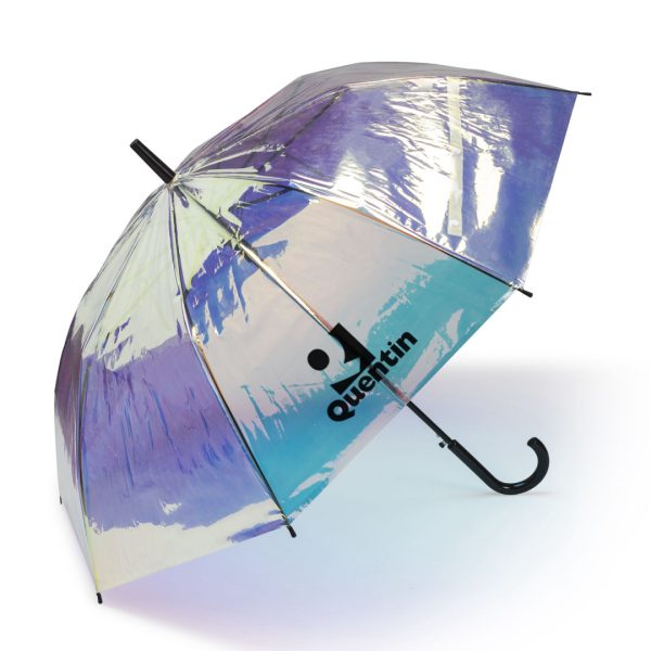 WGG! Wordsworth Iridescent Umbrella - Black