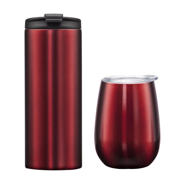 Zermatt 2pc Gift Set - Red - Image 2