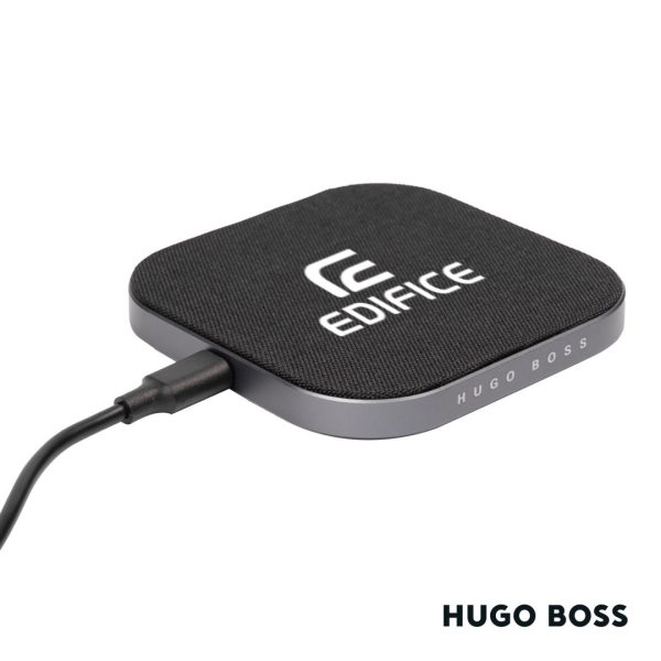 Hugo Boss® Illusion Wireless Charger - Dark Chrome - Image 3