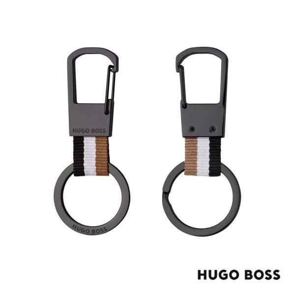 Hugo Boss® Iconic Key Ring - Black - Image 2