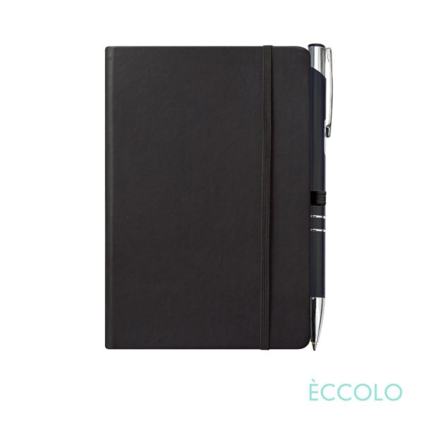 Eccolo® Cool Journal/Clicker Pen - (S) Black - Image 2