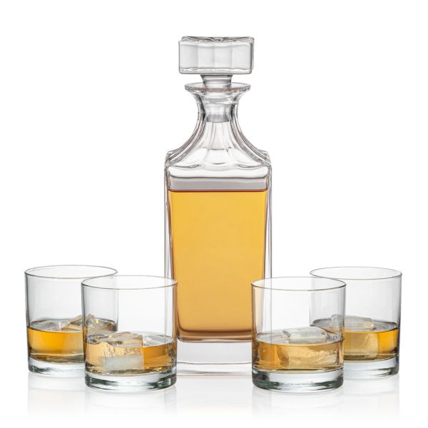 Aristocrat Decanter & 4 On-the-Rocks - Image 2