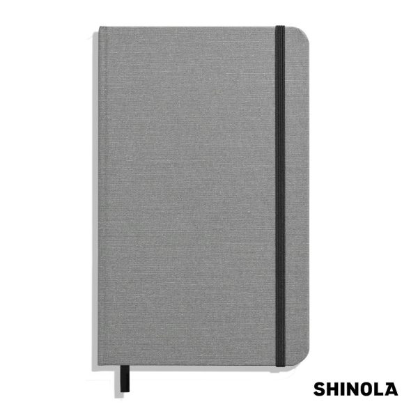 WGG! Shinola® HardCover Journal - (M) 5¼"x8¼" Light Gray - Image 2