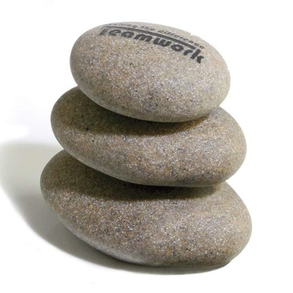 Sandcast™ Stone (Stack of 3) - Moonstone 4½"