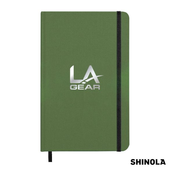 Shinola® HardCover Journal - (M) 5¼"x8¼" Olive Green