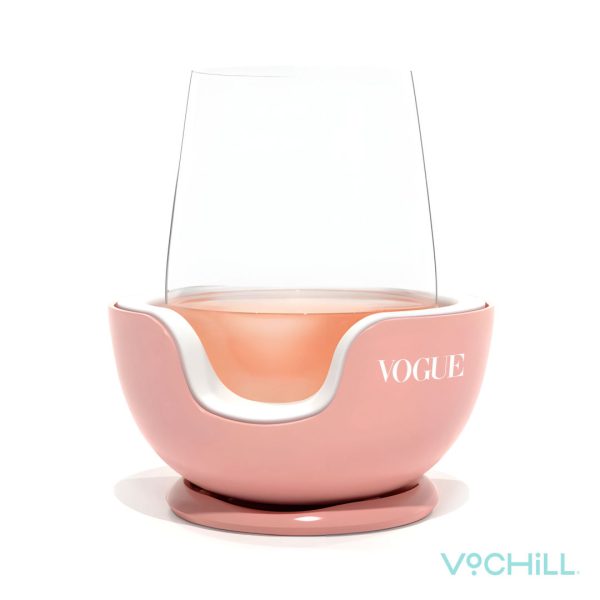 VoChill™ Stemless Wine Chiller - Rose