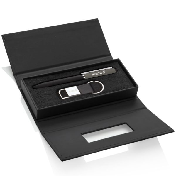 Viva Pen/Stylus/Keyring Gift Set - Gun Metal