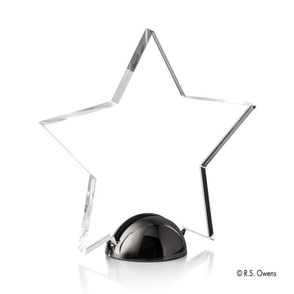 VividPrint™ Award - Nova Hemisphere/Black Nickel 6" - Image 2