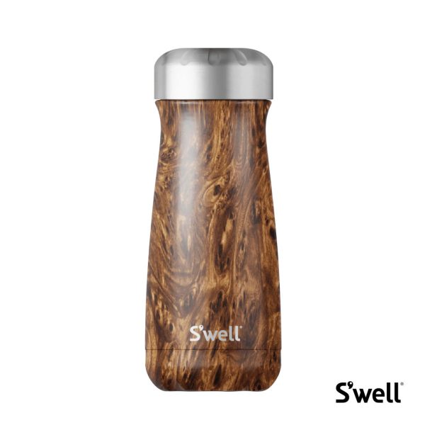 S'well® Traveler Insulated - 16oz Teakwood - Image 2