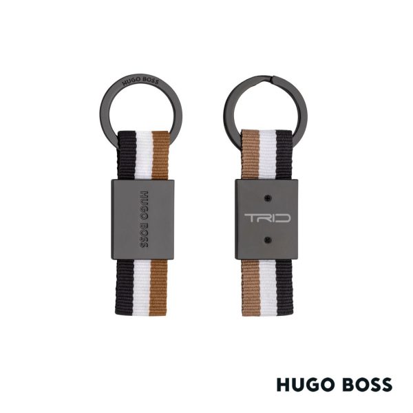 Hugo Boss® Iconic Style Key Ring - Black