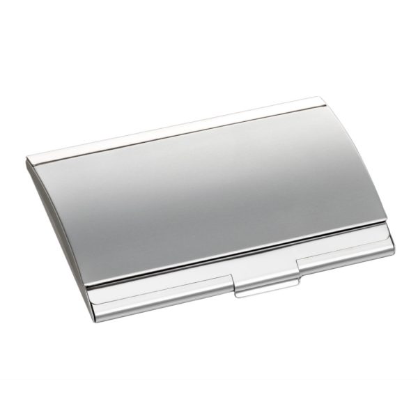 Dawlings Business Card Holder - Curved Silver - Image 2