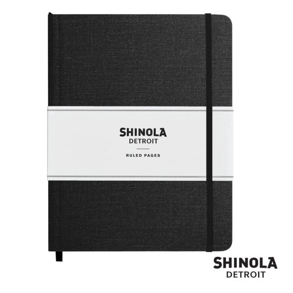 Shinola® HardCover Journal - (L) 7"x9" Black - Image 2