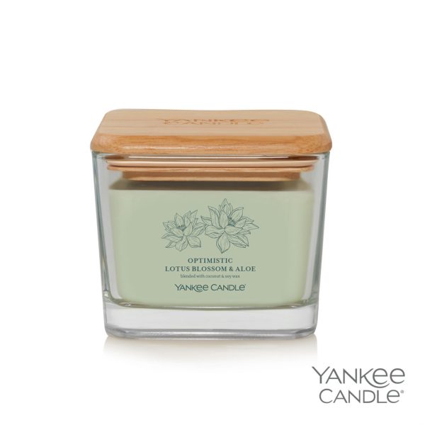 WGG! Yankee® WL Medium 3 Wick Candle - 11.25oz Optimistic Lotus Blossom & Aloe