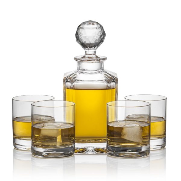 Bainbridge Decanter & 4 On-the-Rocks - Image 2