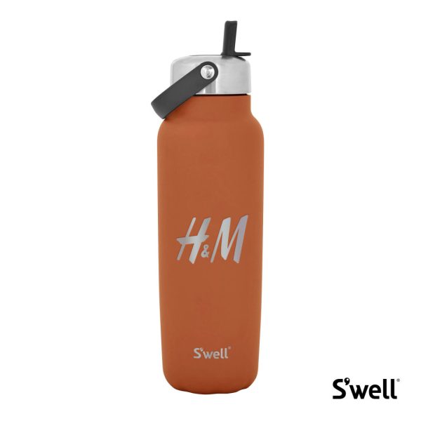 S'well® Explorer w/ Flip Straw - 40oz Carnelian