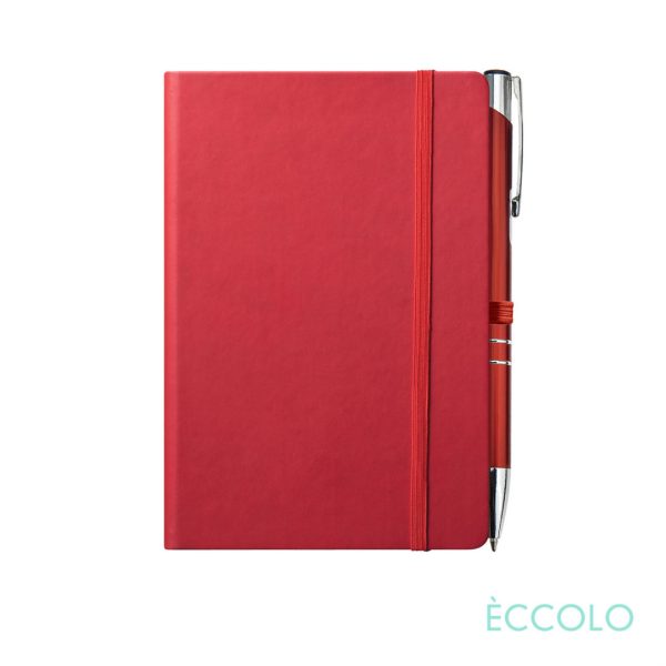 WGG! Eccolo® Cool Journal/Clicker Pen - (S) Red - Image 2