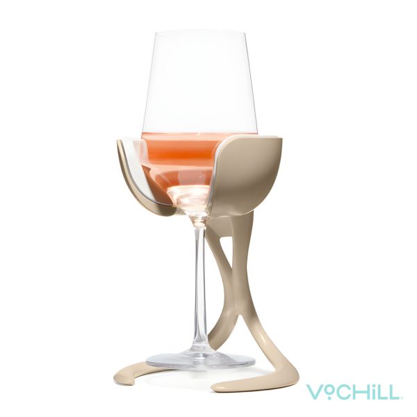 VoChill™ Stemmed Wine Chiller - Sand - Image 2