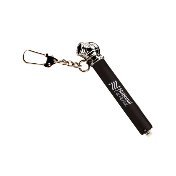 The Nano Tire Guage w/Keychain - Black