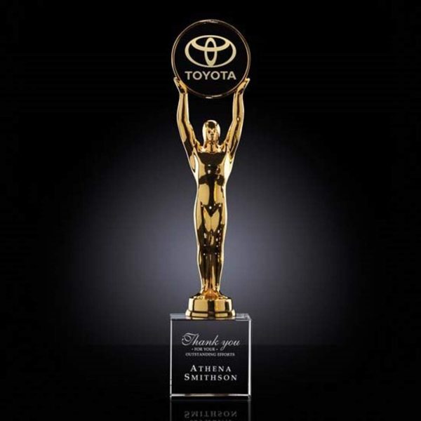 Champion Award on Optical - Gold 12½"