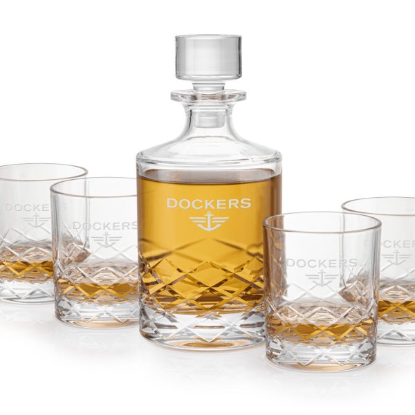 Durham Decanter & 4 On-the-Rocks