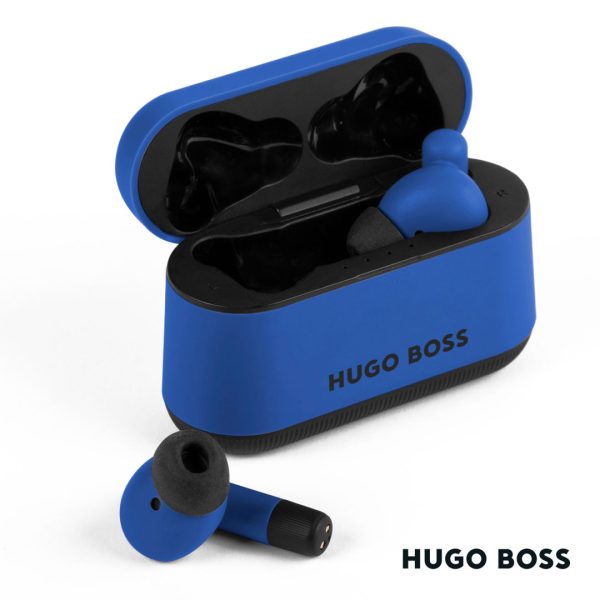 Hugo Boss® Gear Matrix Wireless Earphones - Blue - Image 3