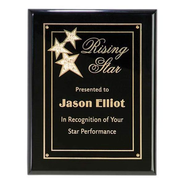 Constellation Plaque - Black/Black 9"x12"