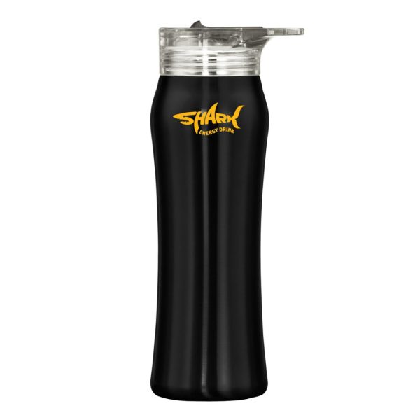 WGG! Vita S/S Water Bottle - 16oz Black