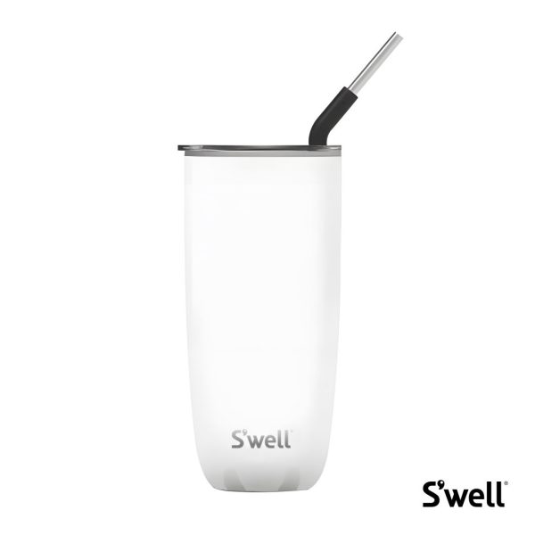 S'well® Tumbler w/ Straw - 24oz Moonstone - Image 2