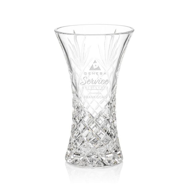 Marilla Vase - Lead Crystal 7½"