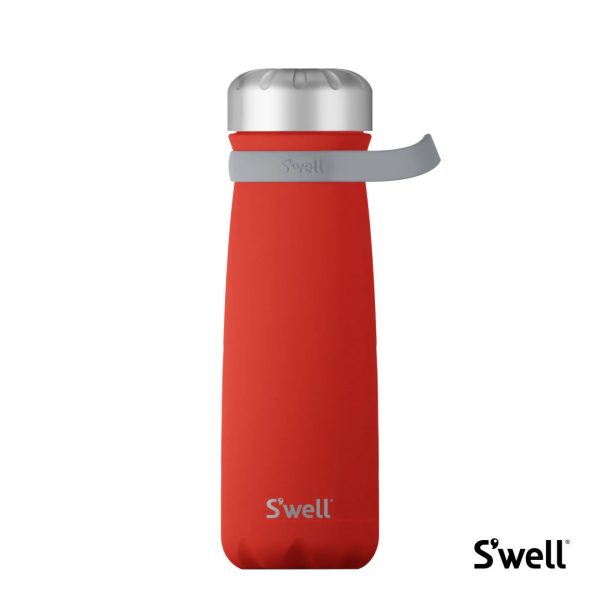 S'well® Traveler Insulated - 24oz Poppy Red - Image 2