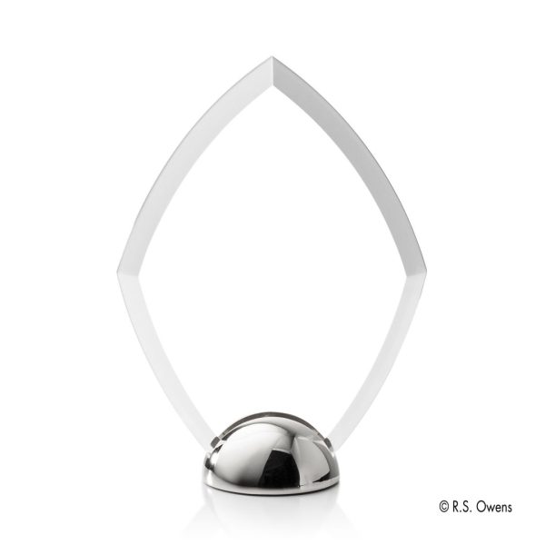 VividPrint™ Award - Diamond Hemisphere/Silver 6½" - Image 2