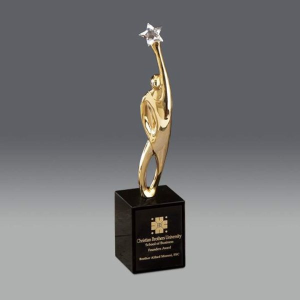 Triumph Award - Gold/Black10½"