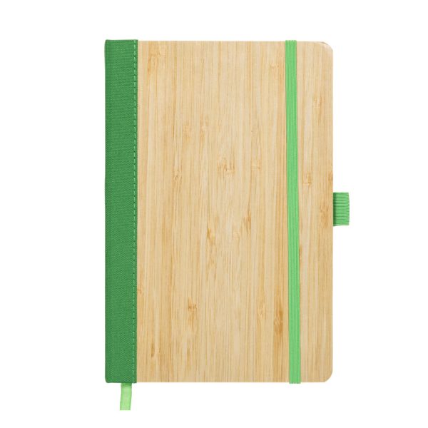 Forleo Bamboo Notebook - Green - Image 2