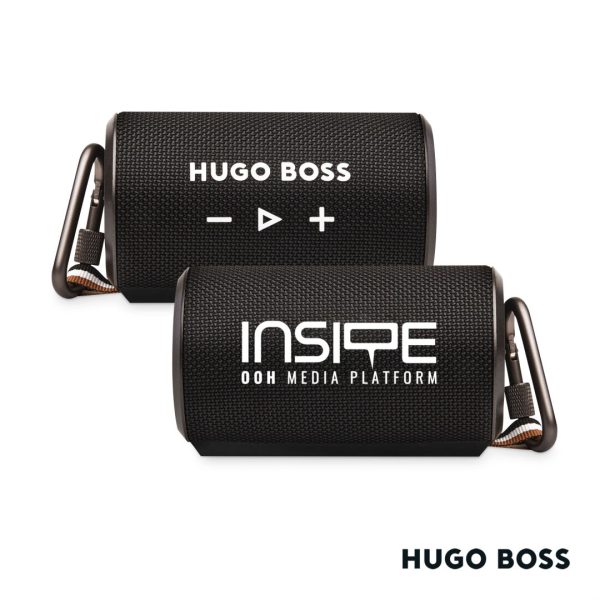 Hugo Boss® Iconic Speaker - Black