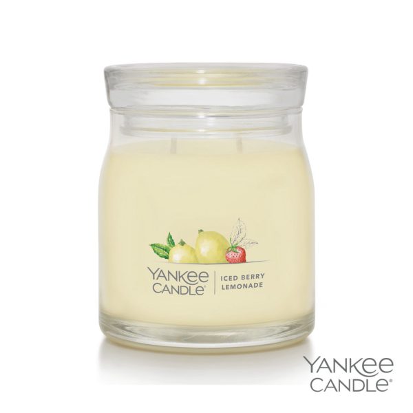 Yankee® Signature Medium 2 Wick Candle - 13oz Iced Berry Lemonade