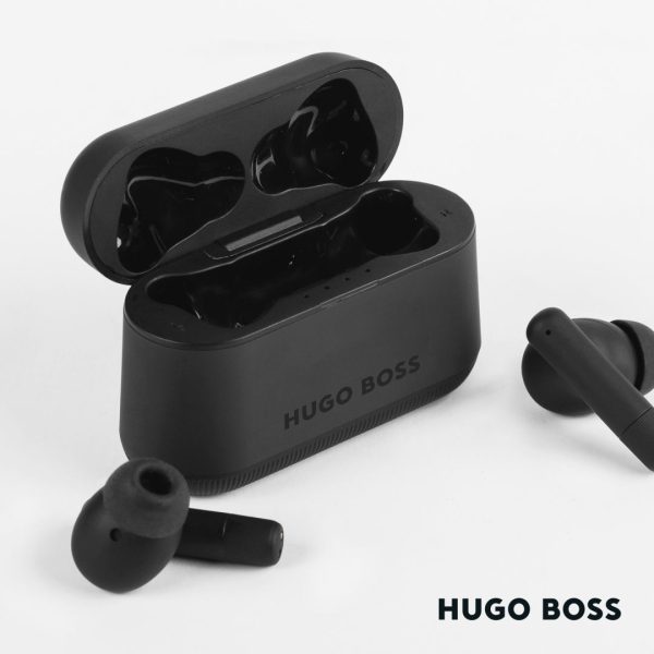 Hugo Boss® Gear Matrix Wireless Earphones - Black - Image 3