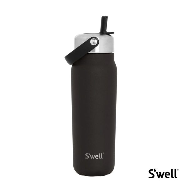 S'well® Explorer w/ Flip Straw - 24oz Onyx - Image 2