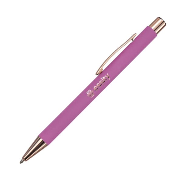 Lisse Metal Pen - Matte Pink/Rose Gold