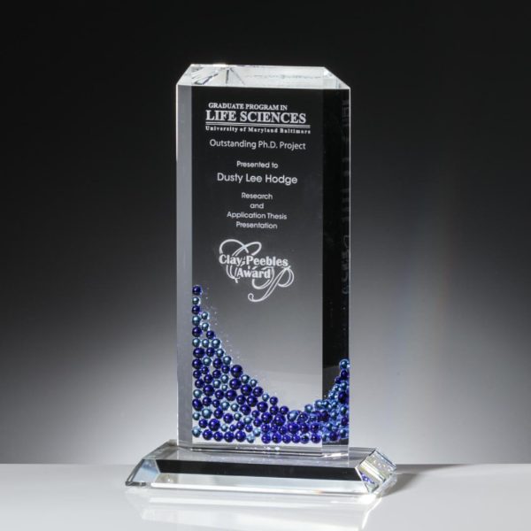 Dionysus Award - Starfire/Blue 11¾"