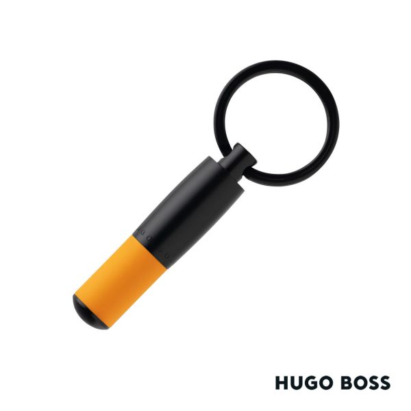 Hugo Boss® Gear Matrix Key Ring - Yellow - Image 3