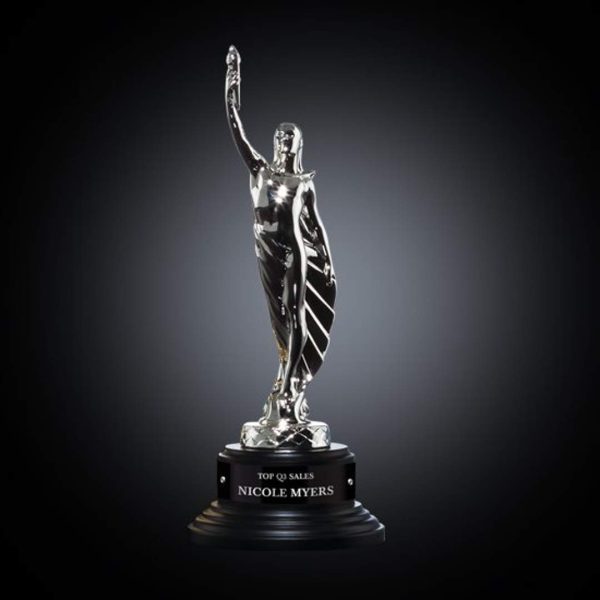 Supremacy Award on Ebony - Silver 12½"