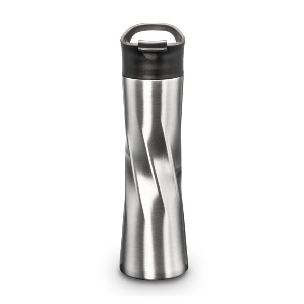 Meier Geometric Tumbler w/Handle - 18oz Stainless Steel - Image 2