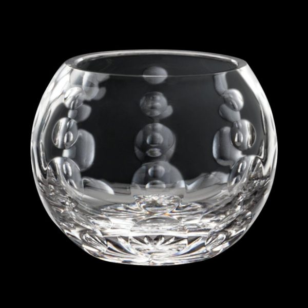 WGG! Baeder Vase - Lead Crystal 4" Diam