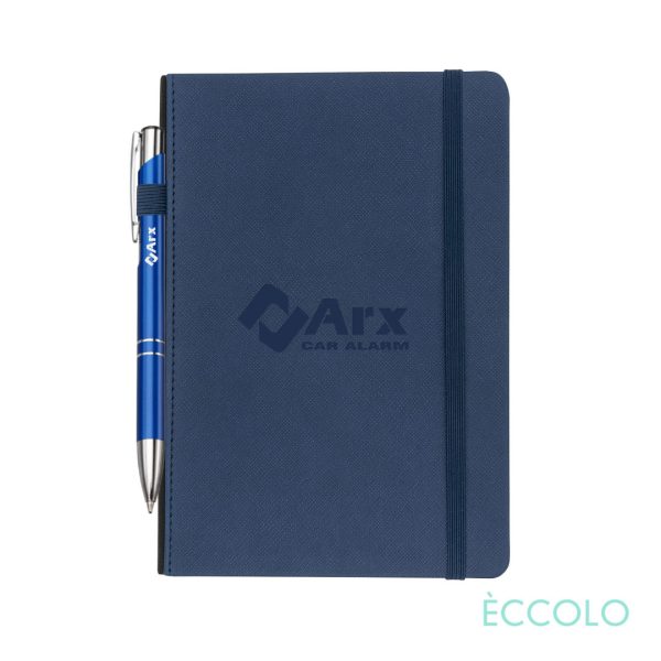 Eccolo® Memphis Journal/Clicker Pen - (M) Navy