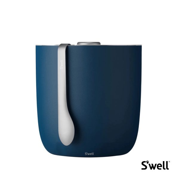 S'well® Ice Bucket & Tongs - Azurite - Image 2