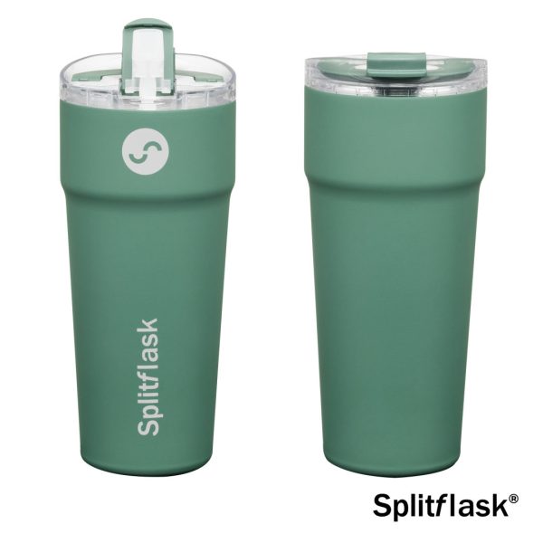 Splitflask® Two-Sided Tumbler - 30oz Guy Green - Image 2